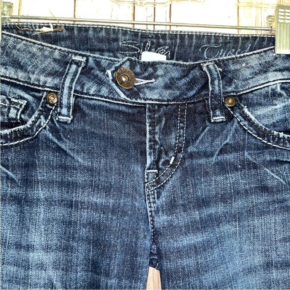 Silver Tuesday 20 Low Rise Slim Boot Luxe Stretch Jeans - Picture 5 of 8